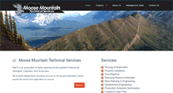 Desktop Screenshot of moosemmc.com